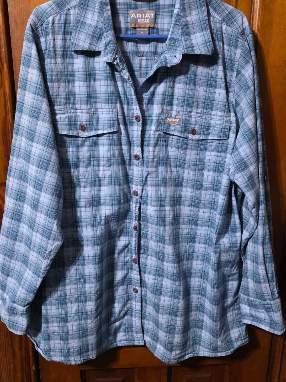 Ariat Rebar Women's 2XL Button Down Shirt